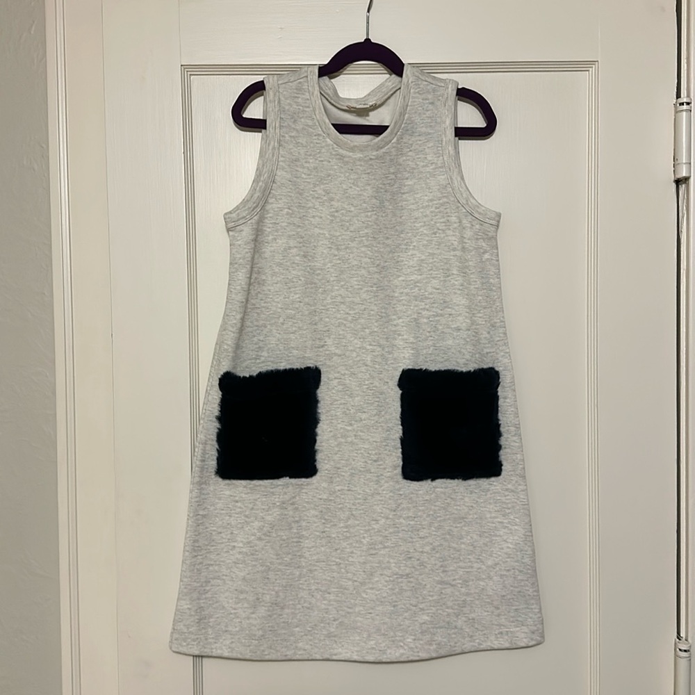 Sleeveless Tunic - Crewcuts- faux fur.  NWOT
